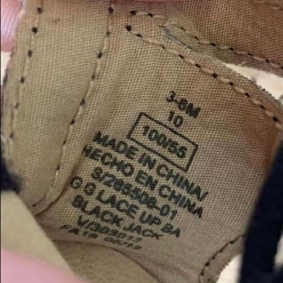 Old Navy 3-6 Months Baby Girl Lace Up Sandals - Picture 8 of 9